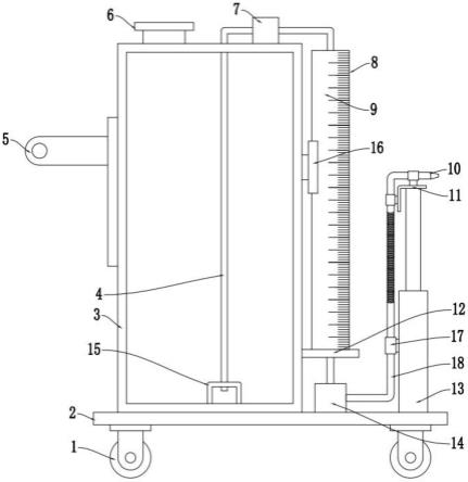 一种建筑湿拌砂浆加工用定量加水装置的制作方法