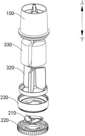 化妆刷夹持装置及清洗器的制作方法