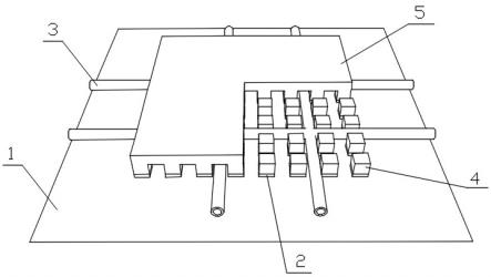 通过立方垫块实现干法粘贴和管线分离要求的隔音地砖