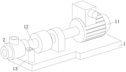一种用于石油化工流程泵分流管的固定结构的制作方法