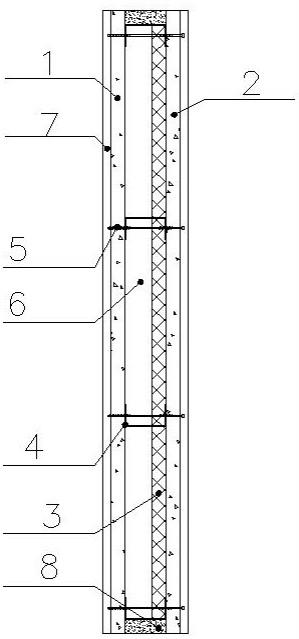 空心复合保温墙板的制作方法