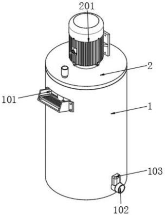 一种锂离子电池负极浆料用水性分散剂制备系统及方法与流程
