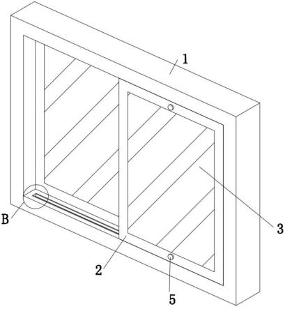 一种隔音性良好的绿色建筑标准化外窗的制作方法