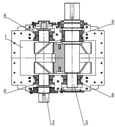 重齿齿轮箱结构图图片