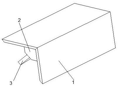 一种可更不同尺寸的建筑施工的八字抹角装置的制作方法