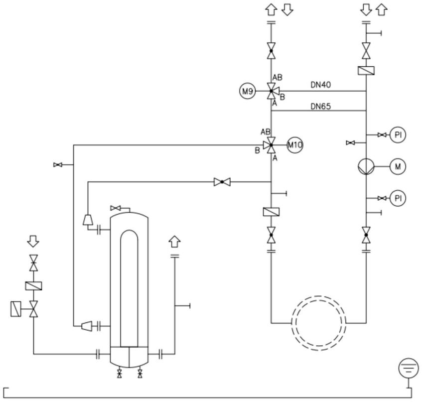一种电路板压合机的热媒循环系统的制作方法