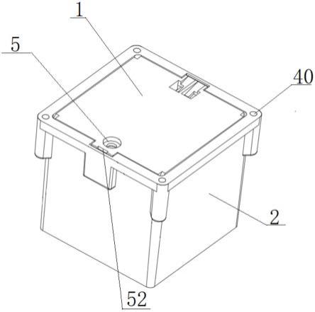 一种有盖定位线盒的制作方法