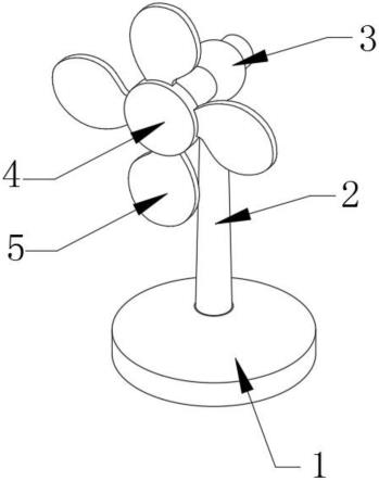 金属风车摆件的制作方法