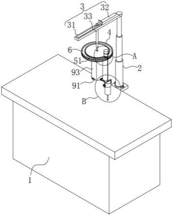 一种电子元件焊接用机器人及其上料台