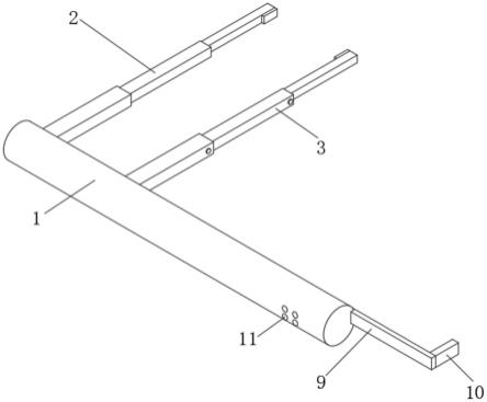 一种水下水工建筑物用测量杆的制作方法