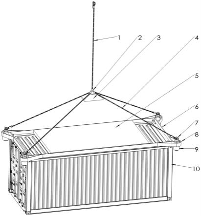 集装箱吊耳尺寸图纸图片
