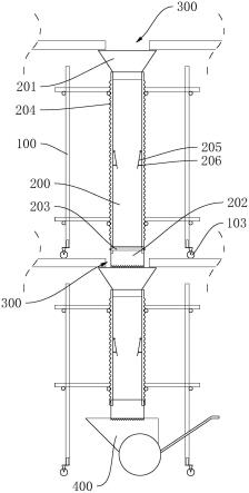 一种基于楼层预留洞口的建筑垃圾收集清理装置的制作方法