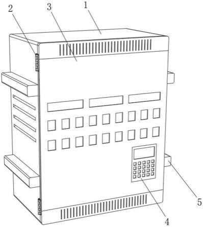 一种电气控制箱的改良结构的制作方法