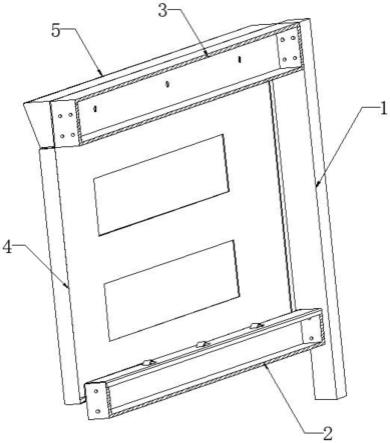 适用于低压开关柜体的后上封板的制作方法