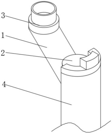 一种塑料生产用塑料液排放管道机构的制作方法