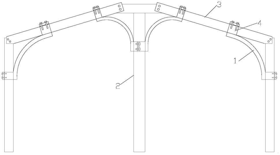 一种用于轻钢建筑安装的抗风拉件的制作方法