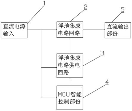 一种浮地电路电源的控制电路的制作方法