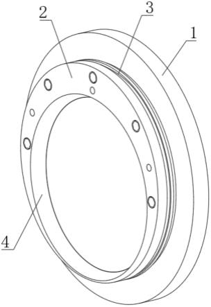 一种有偏心孔的密封圈保持架车夹具装置的制作方法