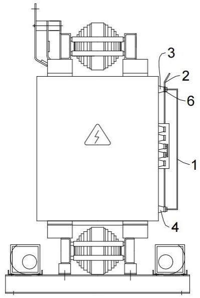 一种干式变压器高压线圈桩头的引出结构的制作方法