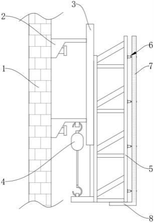 一种建筑工程建筑爬架