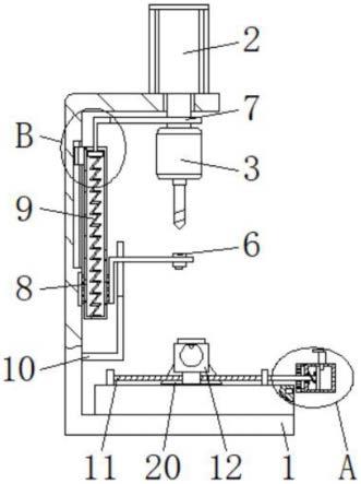 一种制动轮轴承铸造件便于定位的开孔装置的制作方法