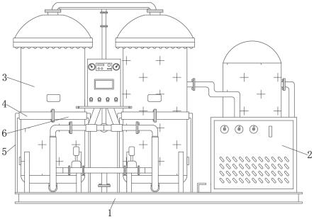 一种利用LNG冷能生产液氮装置的制作方法