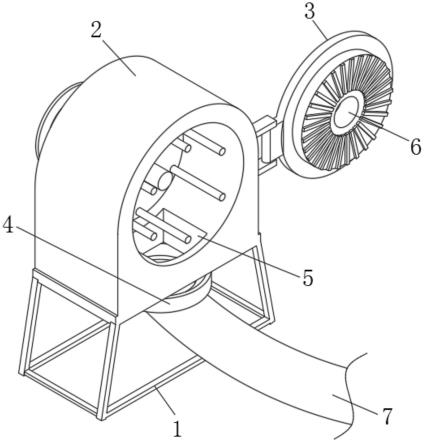 粉碎机打粉用接料装置的制作方法