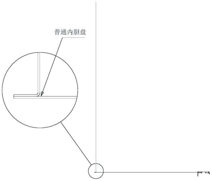 一种商用冰箱内胆底盘的制作方法