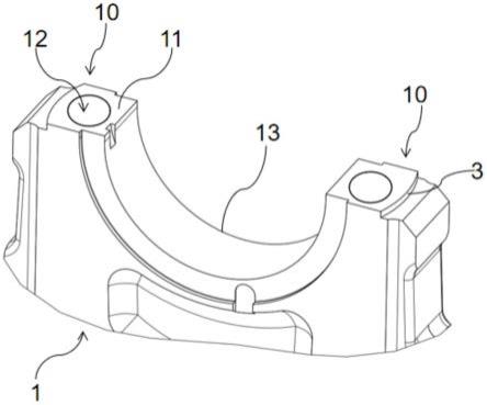 轴承盖定位结构及发动机的制作方法