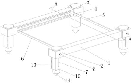 一种草地生态监测固定样方工具的制作方法