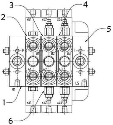 一种挖掘机辅具集成多路阀的制作方法