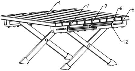 一种可调节木质折叠桌的制作方法
