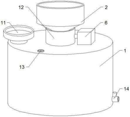 一种有色纺织加工用染料配比容器的制作方法