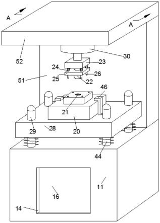 一种能废料回收的模具冲压机的制作方法