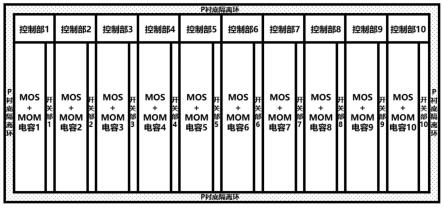 一种充放电电荷泵及负电压发生器的版图结构的制作方法