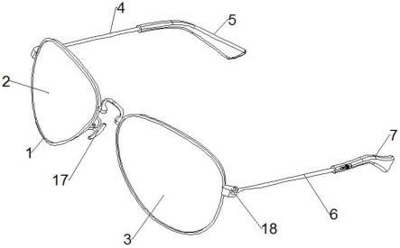 一种可以调节腿长的太阳眼镜的制作方法