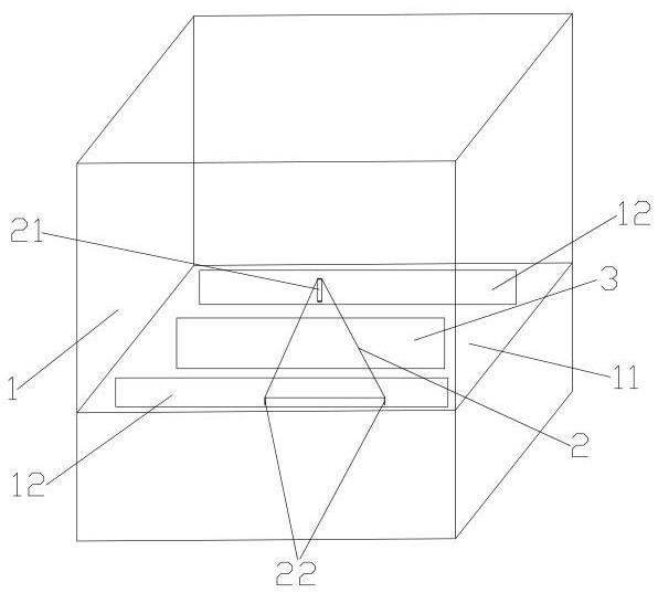 数码管烤箱放置台调节结构的制作方法