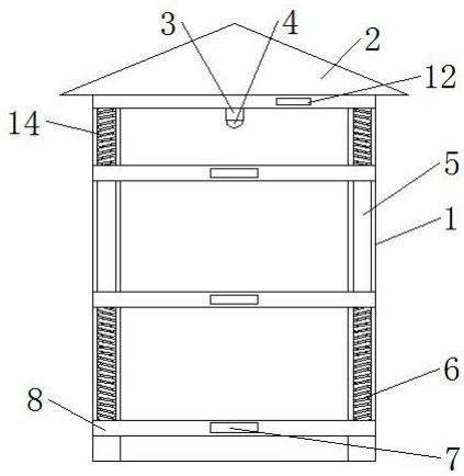 一种建筑工程用便于工具摆放的放置架的制作方法