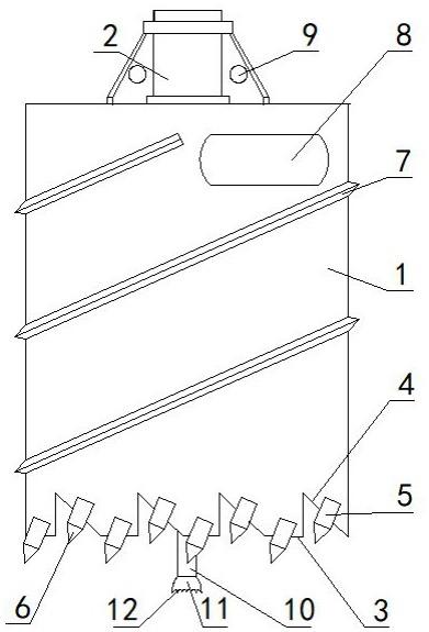 一种用于旋挖钻机的新型钻具的制作方法