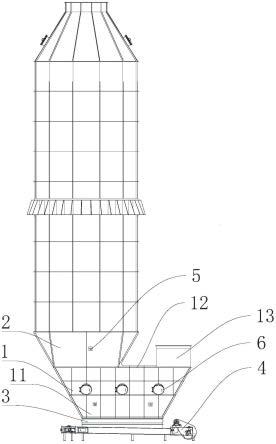 急冷塔灰斗的制作方法