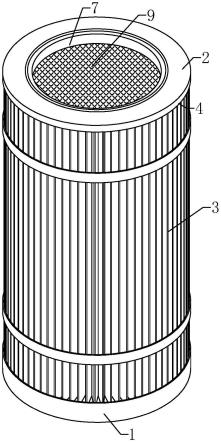 一种除尘滤筒的制作方法