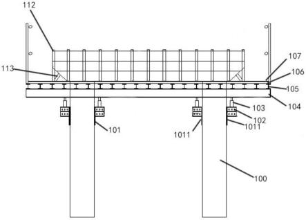 一种可调高低桥梁盖梁抱箍法施工工具的制作方法