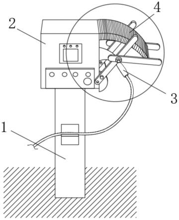 一种室外带防水功能型充电桩的制作方法