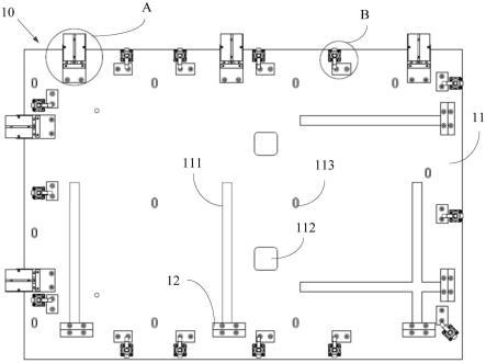 用于加工新能源汽车电池托盘的夹具的制作方法