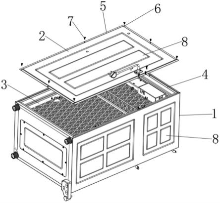 一种背板与箱体无缝装配的立式消毒柜的制作方法
