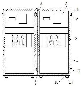 一种具有柜体拼接结构的高压成套开关柜的制作方法