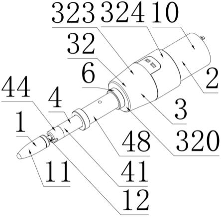 美甲打磨笔的制作方法