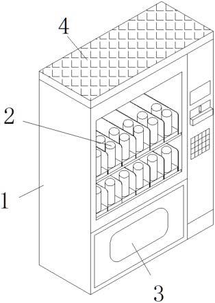 一种节能式自动贩卖机的制作方法