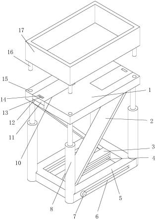 一种建筑施工脚手架以及建筑施工承载架的制作方法