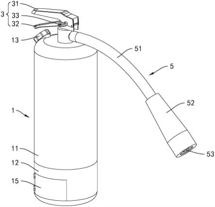 一种训练用消防灭火器的制作方法